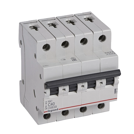 Выкл. автомат. 4Р С40А 4,5кА (RX3) 419745 - купить по низкой цене в Краснодаре | ЮгКабель