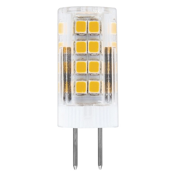 Лампа светодиод. LED 5W 2700К 460Лм G4 30т.ч.220V (45х16) (аналог 50W) LB-432 25860 Лампа светодиод. LED 5W 2700К 460Лм G4 30т.ч.220V (45х16) (аналог 50W) LB-432 25860 в каталоге ЮгКабель