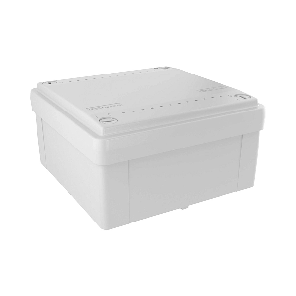 Коробка монтажная ОП 100х100х50 без вводов IP56 (серый) 53810 Коробка монтажная ОП 100х100х50 без вводов IP56 (серый) 53810 в каталоге ЮгКабель