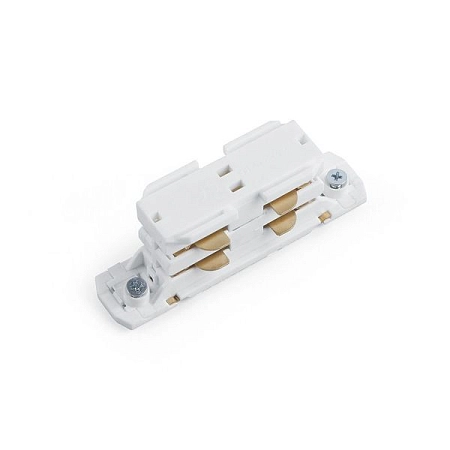 Коннектор I-образный для 3ф шинопровода белый PRO-0433 41078