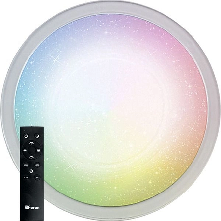 Светильник светодиодный   70W 230V 3000-6500К RGB 5600Лм IP20 AL5700 (d490 h85) тарелка 41426