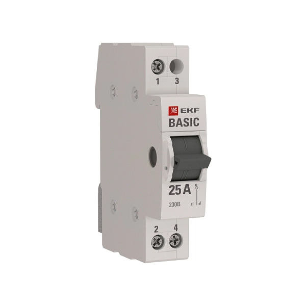 Переключатель 1P 25А  3 положения EKF Basic tps-1-25 Переключатель 1P 25А  3 положения EKF Basic tps-1-25 в каталоге ЮгКабель