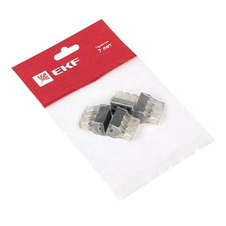 Клемма миниатюрная 6х-2,5 (без пасты) (4шт/уп.) plc-smk-106r - купить по низкой цене в Краснодаре | ЮгКабель