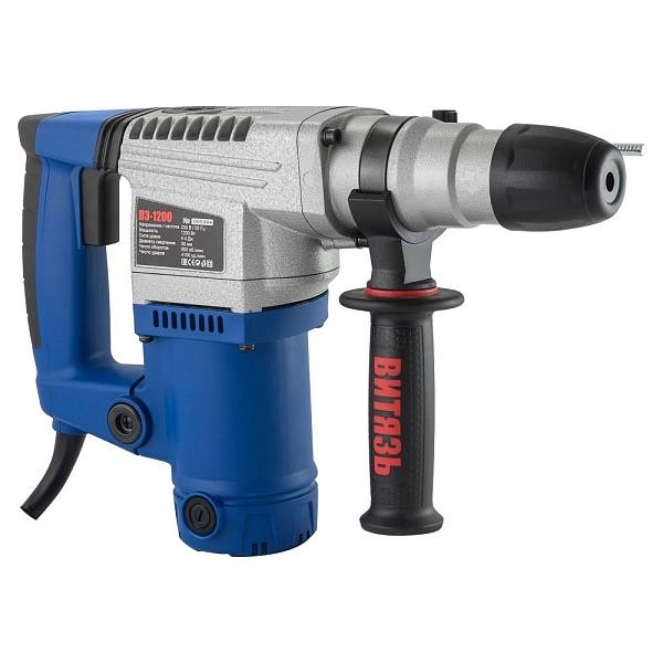 Перфоратор  1200Вт 4,4Дж 850 об. 4100 уд/мин, SDS-plus (кейс) ПЭ-1200 в каталоге ЮгКабель