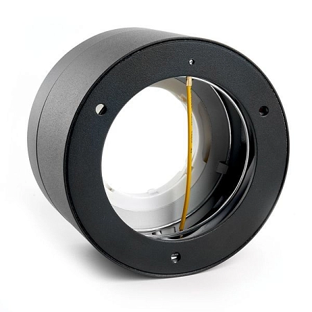 Светильник неповоротный накладной GX70 230V черный (115х70) IP20 HL370 48298 - купить по низкой цене в Краснодаре | ЮгКабель