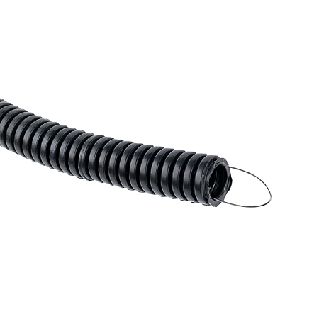 Труба гофр. FRHF с зондом d20мм (100м) черная Plast EKF PROxima FRHF-20 - купить по низкой цене в Краснодаре | ЮгКабель