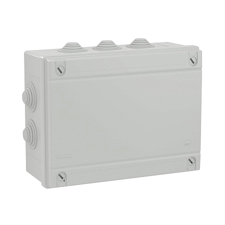 коробка монтажная оп 300х220х120 с 10 вводами ip55 (серый) 54300 - купить по низким ценам в Краснодаре Коробка монтажная ОП 300х220х120 с 10 вводами IP55 (серый) 54300 - купить по низкой цене в Краснодаре | ЮгКабель