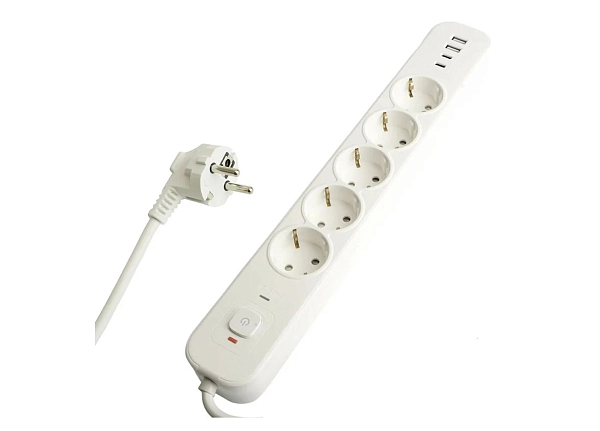 Сетевой фильтр 3 м, 5-и местн., с з/к, с выкл., 2 USB-A 2 Type-C 3(ПВС 3х1мм2 16А) 50103 Сетевой фильтр 3 м, 5-и местн., с з/к, с выкл., 2 USB-A 2 Type-C 3(ПВС 3х1мм2 16А) 50103 в каталоге ЮгКабель