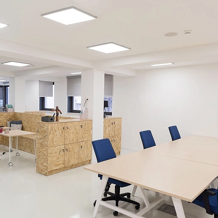 Светильник светодиодный 36W (Грильято) 4000К 3600Лм IP20 175-265V (588х588х40) опал 48906 - купить по низкой цене в Краснодаре | ЮгКабель