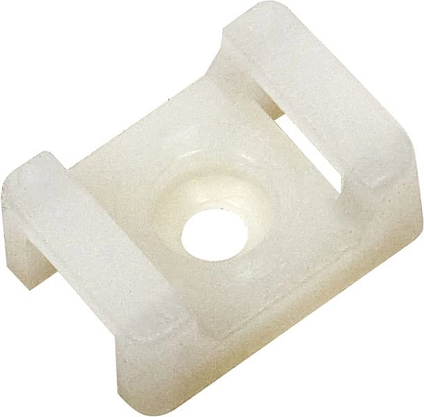 Площадка под стяжку под винт 25х16х6 белая (100шт) ПМ UHP33-22-16-6-100-K01 в каталоге ЮгКабель