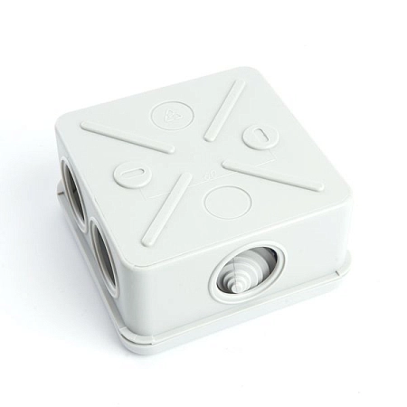 Коробка уравнивания потенциалов КУП 100х100х50 с 6 вводами IP55 (серый) EBX20-36-55 49001 - купить по низкой цене в Краснодаре | ЮгКабель