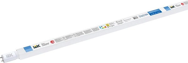 Лампа светодиод. 24W 6500К 2160Лм G13 T8 220V (1500мм.) (аналог L58) матовая LLE-T8-24-230-65-G13 Лампа светодиод. 24W 6500К 2160Лм G13 T8 220V (1500мм.) (аналог L58) матовая LLE-T8-24-230-65-G13 в каталоге ЮгКабель