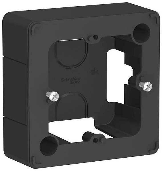Коробка под розетку гл. 53мм черная  04054 Коробка под розетку гл. 53мм черная  04054 в каталоге ЮгКабель