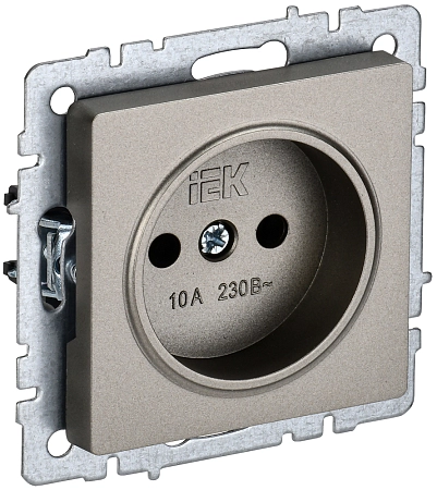 BRITE Роз. без з/к/ш 10А РС10-1-0-БрШ шамп. IEK BR-R10-10-K37
