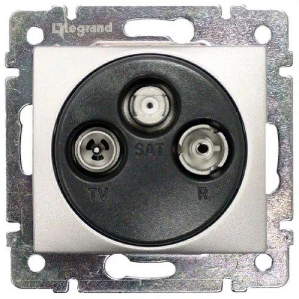 Розетка СП ТВ/Радио/Спутник концев. механизм (белый) Valena 774436 Розетка СП ТВ/Радио/Спутник концев. механизм (белый) Valena 774436 в каталоге ЮгКабель