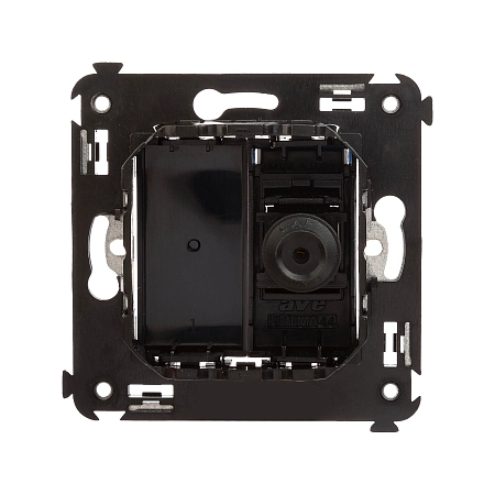 Розетка TV оконечная в стену, "Avanti", "Черный квадрат" 4402503 в наличии по выгодной цене. Краснодар. ЮГКАБЕЛЬ.