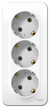 Розетка ОП 3-м c з/к (белый) Blanca BLNRA010311 в наличии по выгодной цене. Краснодар. ЮГКАБЕЛЬ.