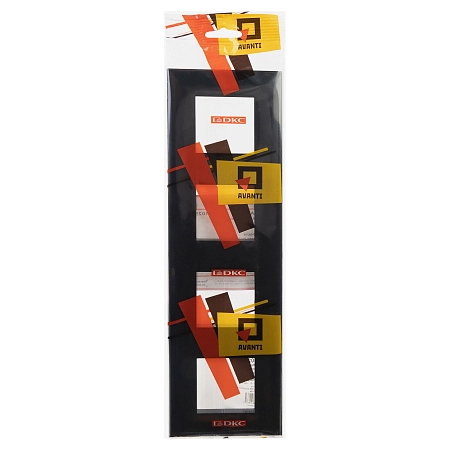 Рамка ARTLEBEDEV, "Avanti", "Черный квадрат", 8 модулей 4402908 в наличии по выгодной цене. Краснодар. ЮГКАБЕЛЬ.