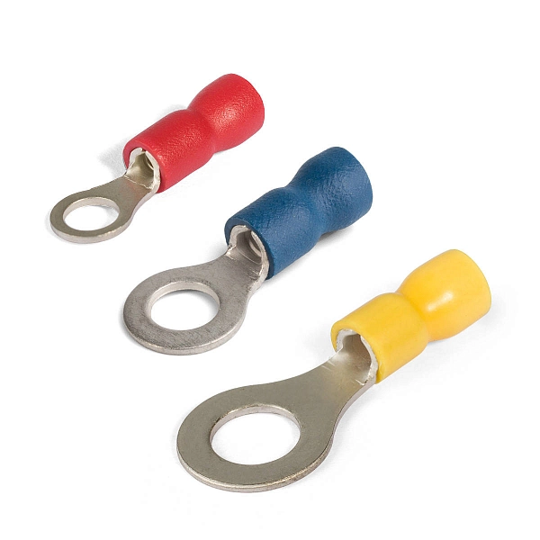 Наконечник НКИ 2,5-8 кольцевой изолированный серия ПРОФИ 49612 в каталоге ЮгКабель