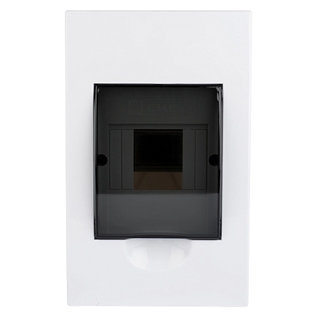 Щит встр.   4 мод. (221х136х90) IP41 белый (ЩРВ-П-4) pb40-v-4 - купить по низкой цене в Краснодаре | ЮгКабель