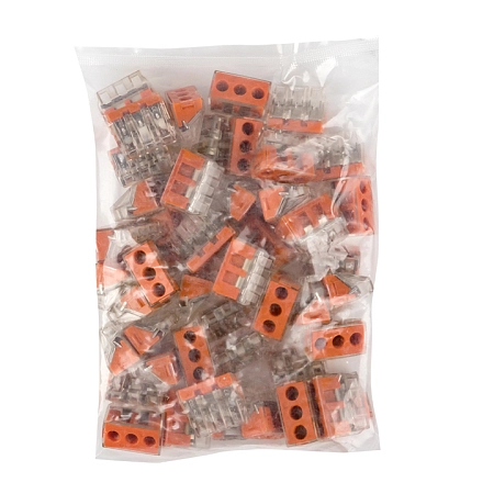 Клемма миниатюрная 3х2,5-6 (с пастой) линейное расположение контактов plc-smk-773-173 - купить по низкой цене в Краснодаре | ЮгКабель