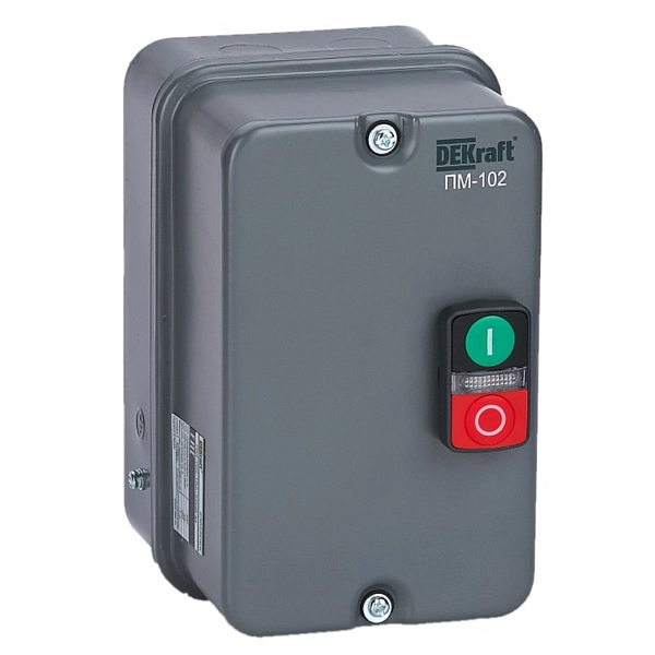 Контактор   9А 220В в оболочке, без реле, кн. "П С", IP54 23617DEK Контактор   9А 220В в оболочке, без реле, кн. "П С", IP54 23617DEK в каталоге ЮгКабель