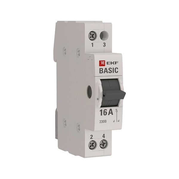 Переключатель 1P 16А  3 положения EKF Basic tps-1-16 Переключатель 1P 16А  3 положения EKF Basic tps-1-16 в каталоге ЮгКабель