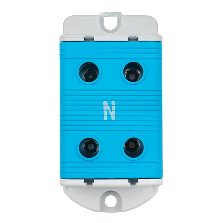 Клемма 2Р 16-95 кв.мм. КВС  , синяя EKF PROxima plc-kvs2-16-95-blue - купить по низкой цене в Краснодаре | ЮгКабель