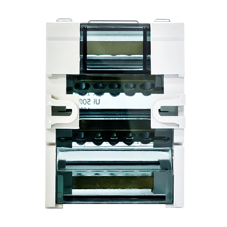 Шина "N" нулевая на DIN-рейку в корпусе 4х 7групп (кросс-модуль) EKF PROxima sn0-4x7 - купить по низкой цене в Краснодаре | ЮгКабель