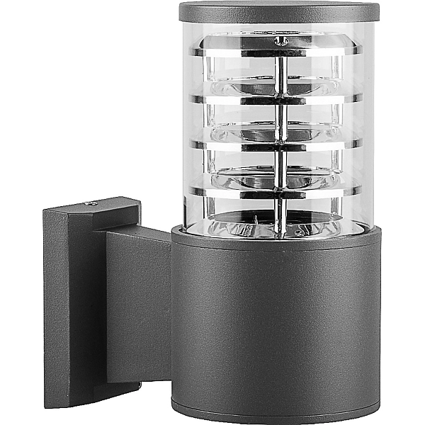 Светильник садово-парковый Feron DH0801, на стену вверх,  E27 230V, серый 06301 Светильник садово-парковый Feron DH0801, на стену вверх,  E27 230V, серый 06301 в каталоге ЮгКабель