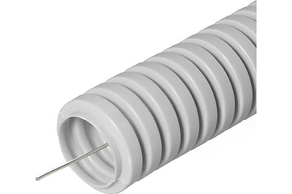 Труба ПВХ d16 мм гофр. легкая с протяжкой PR.031600 Труба ПВХ d16 мм гофр. легкая с протяжкой PR.031600 в каталоге ЮгКабель