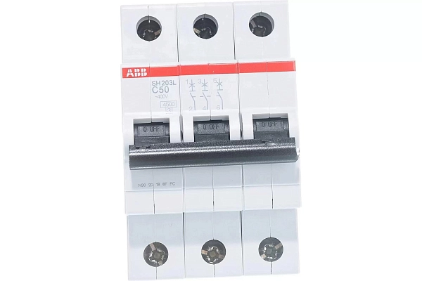 Выкл. автомат. 3Р С50А 4,5кА (SH203L) 2CDS243001R0504 в каталоге ЮгКабель