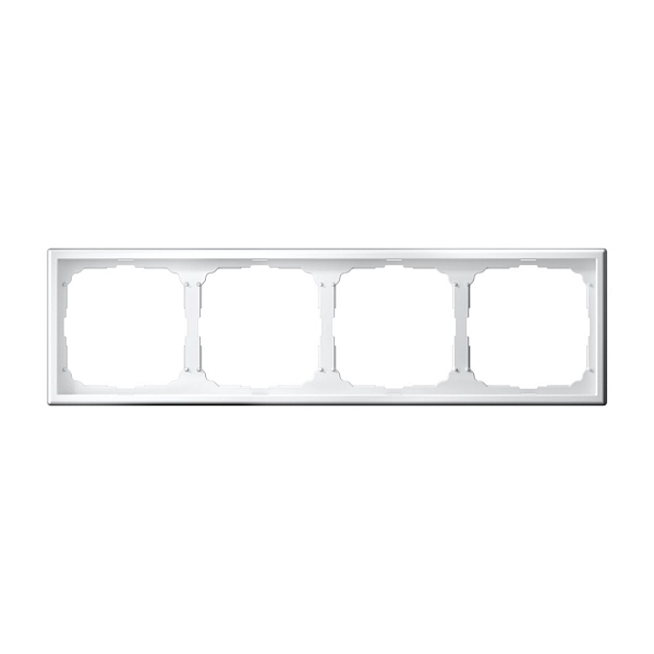 Рамка 4-местная универсальная белый ARTGALLERY GAL000104 в каталоге ЮгКабель