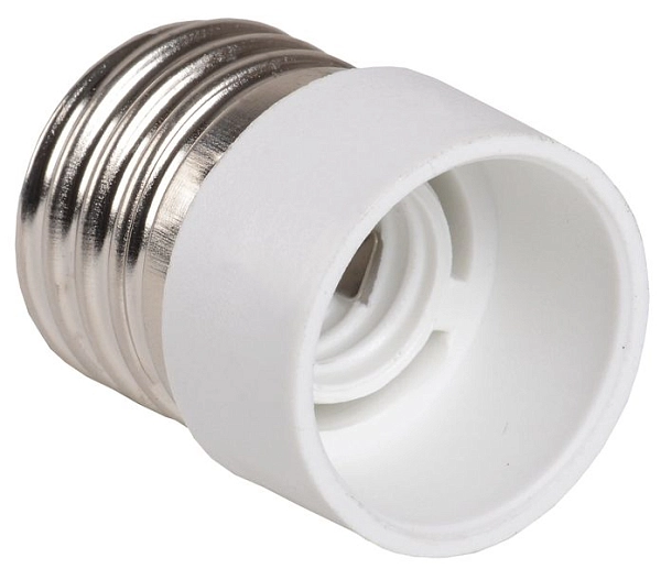 Переходник с Е14 на Е27 (цоколь лампы Е14) (ПР27-14-К02) EPR12-01-01-K01 в каталоге ЮгКабель