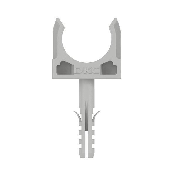 Держатель для труб d20 мм с дюбелем  51320 в каталоге ЮгКабель