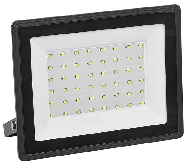 Прожектор светодиодный 70W/220-240V 4000К 5600Лм IP65 (СДО06-70) 213х191х24 черный LPDO601-070-40-K02 Прожектор светодиодный 70W/220-240V 4000К 5600Лм IP65 (СДО06-70) 213х191х24 черный LPDO601-070-40-K02 в каталоге ЮгКабель