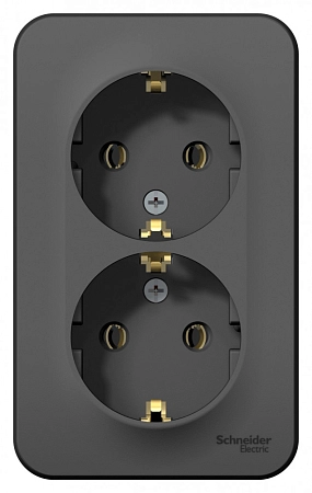 Розетка ОП 2-м c з/к (антрацит) Blanca BLNRA010216 в наличии по выгодной цене. Краснодар. ЮГКАБЕЛЬ.