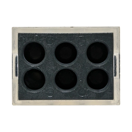 Клемма миниатюрная 6х-2,5 (без пасты) (5шт/уп.) plc-smk-106b - купить по низкой цене в Краснодаре | ЮгКабель