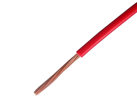 Провод ПуГВ 1,0 красный Цветлит