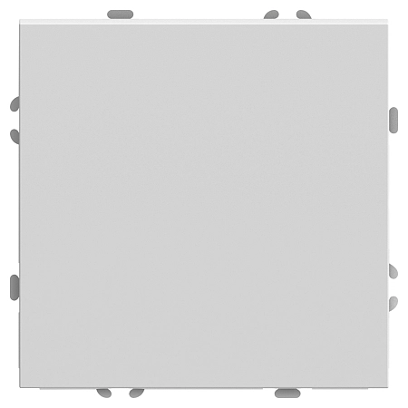Выключатель СП 1-м механизм (белый фарфор) soft touch Эмили RSW10-5103-01 49865