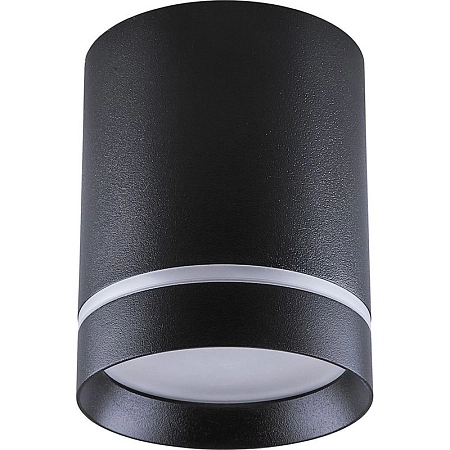 Светильник светодиодный 15W 4000К 1200Лм 220V IP20 черн. (AL534) d80 h100 BARREL 32692 - купить по низкой цене в Краснодаре | ЮгКабель