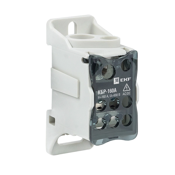 Распределительный блок на DIN-рейку 160А-КБР и монтажную панель EKF PROxima plc-kbr160 Распределительный блок на DIN-рейку 160А-КБР и монтажную панель EKF PROxima plc-kbr160 в каталоге ЮгКабель