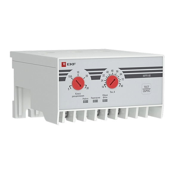 Реле защиты двигателя MPR 80А EKF PROxima mpr-80 Реле защиты двигателя MPR 80А EKF PROxima mpr-80 в каталоге ЮгКабель