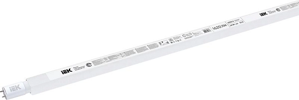 Лампа светодиод. 18W 4000К 1620Лм G13 T8 220V (1200мм.) (аналог L36) матовая LLE-T8-18-230-40-G13 Лампа светодиод. 18W 4000К 1620Лм G13 T8 220V (1200мм.) (аналог L36) матовая LLE-T8-18-230-40-G13 в каталоге ЮгКабель