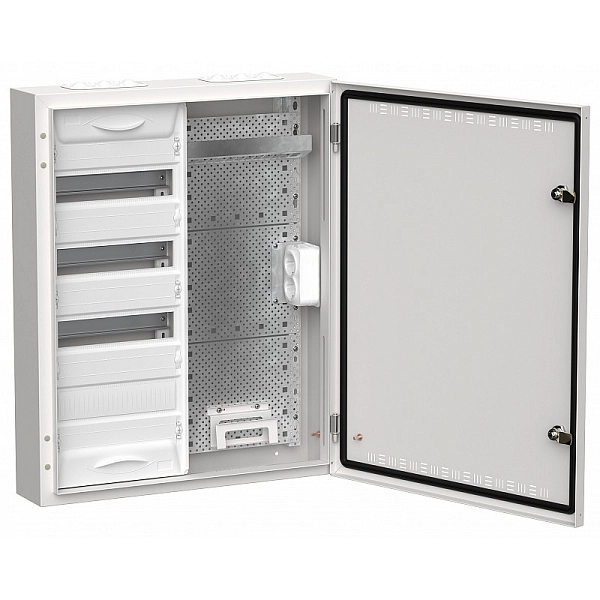 TITAN 5 Корпус комбинированный ЩРн-48 (2х48) 710х570х140мм IP30 белый IEK TI5-51-N-2X048-30 в каталоге ЮгКабель