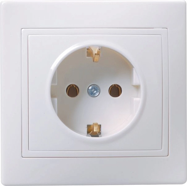 Розетка СП 1-м с з/к в сборе (белый) Кварта ERK14-K01-16-DM Розетка СП 1-м с з/к в сборе (белый) Кварта ERK14-K01-16-DM в каталоге ЮгКабель