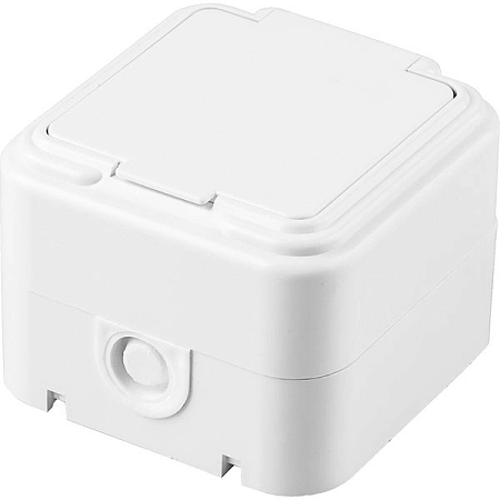 Розетка ОП 1-м с з/к IP44 (белый) RA 16-211-Б Брест 32740 в наличии по выгодной цене. Краснодар. ЮГКАБЕЛЬ.