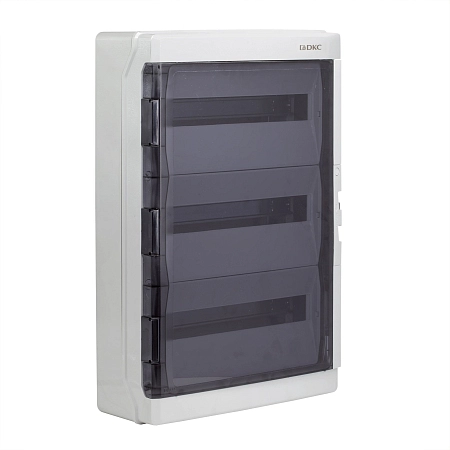 Щит настен. 54 мод. (432х639х160) IP65 серый, с дверцей, с клеммным блоком 63А, RAMbase RB54W6TGD - купить по низкой цене в Краснодаре | ЮгКабель