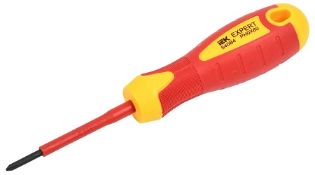 Отвертка Expert диэлектр., Ph 0х60 мм до 1000В (крест.) TSC-2PH-060