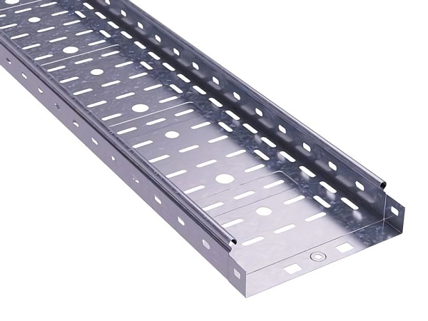 Лоток метал. перф. 200х50х3000  0,7мм 35264 Лоток метал. перф. 200х50х3000  0,7мм 35264 в каталоге ЮгКабель
